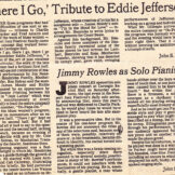 There I Go’ Tribute to Eddie Jefferson - Review
