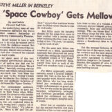 Space Cowboy Gets Mellos - Review