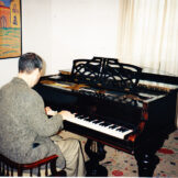 Ben playing Lorca’s piano