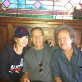 With Bonnie Raitt and George Marinelli