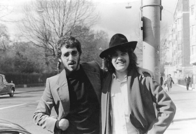 London with Jann Wenner