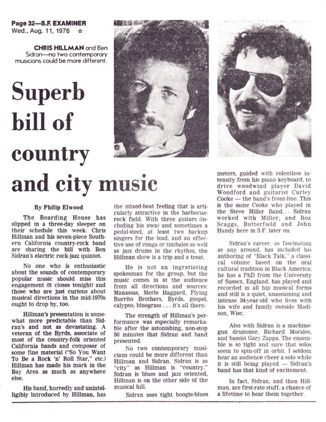 Superb Bill of Country and City Music - Review