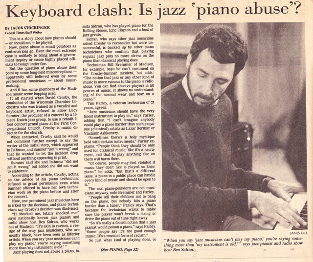 Keyboard Clash: Is Jazz 'Piano Abuse’? - Review