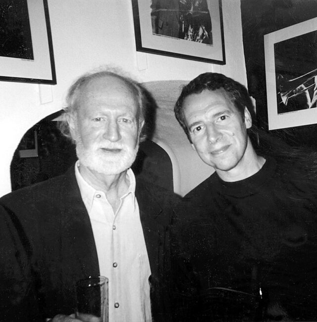 With Mose Allison in London