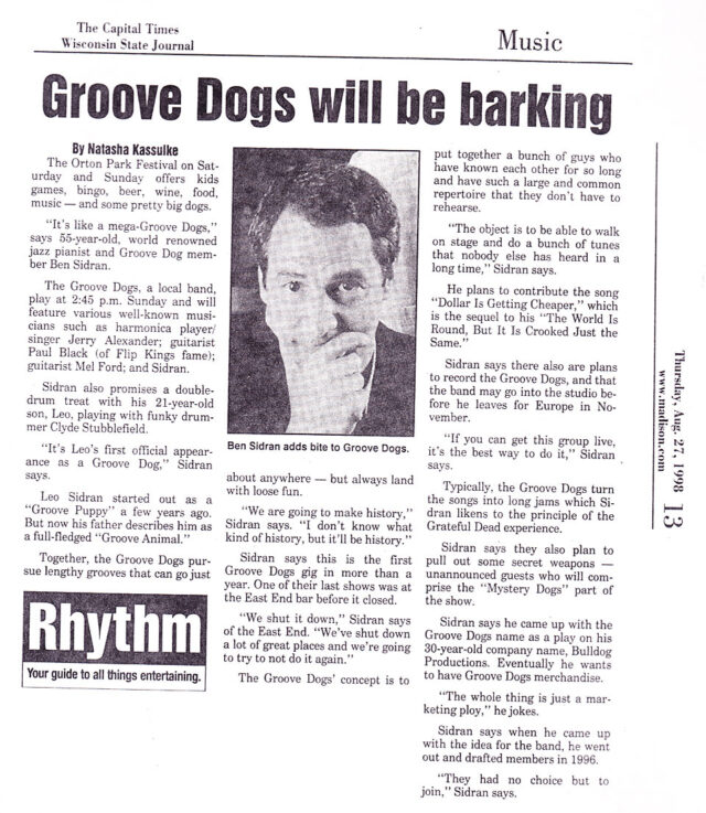Groove Dogs Will Be Barking - Review