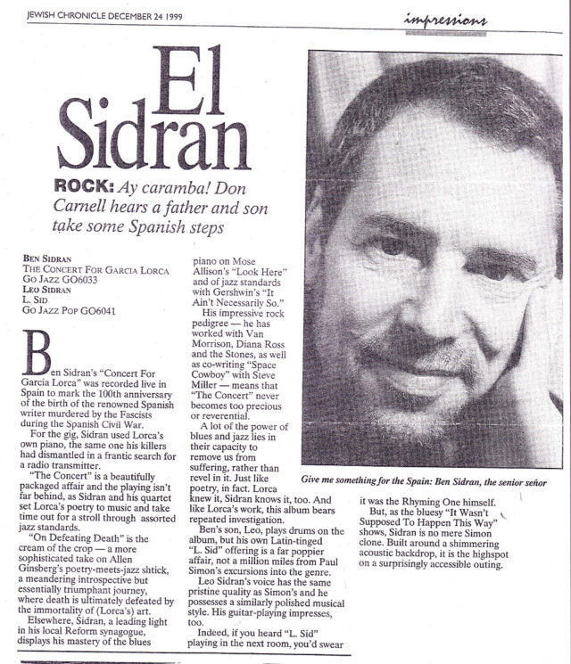 El Sidran - Review