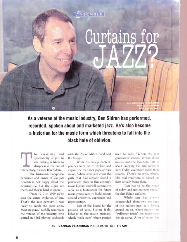 Curtains for Jazz? - Review