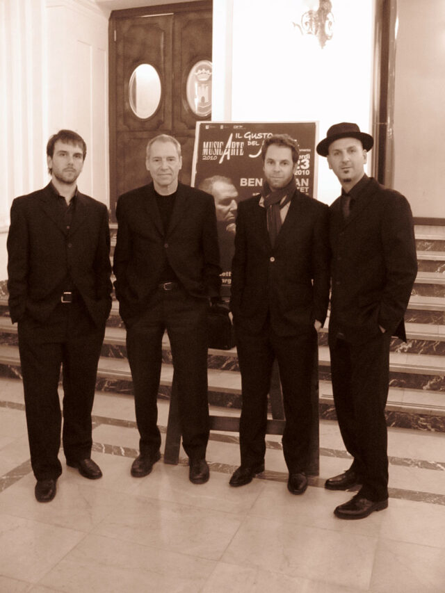 The band in black