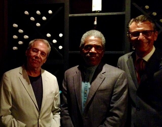 With Andre DeShields and Gege Telesforo