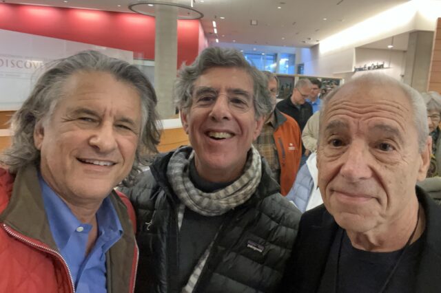 With Daniel Levitin and Richie Davidson